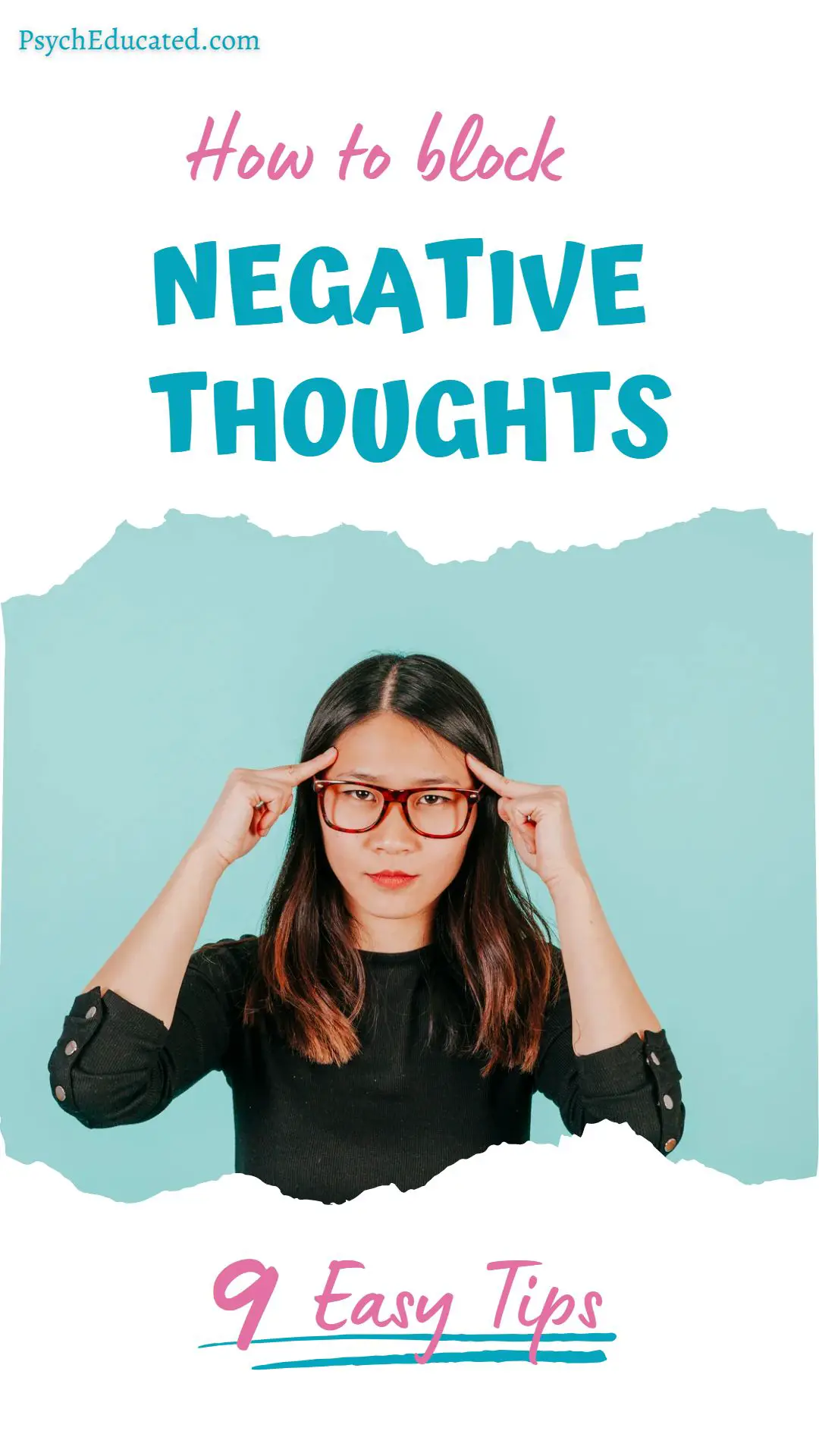 How to block negative thoughts