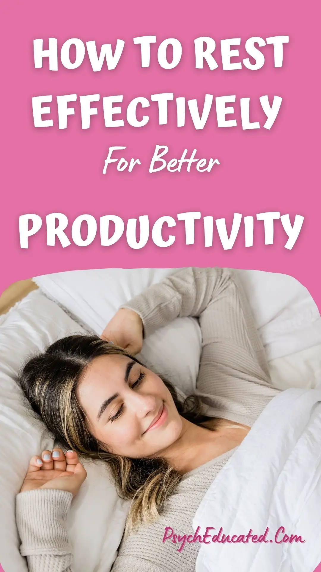 How To Rest Effectively For Better Productivity